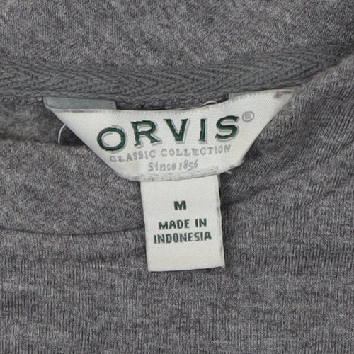 Orvis Grey M Sweatshirt for Unisex Adults