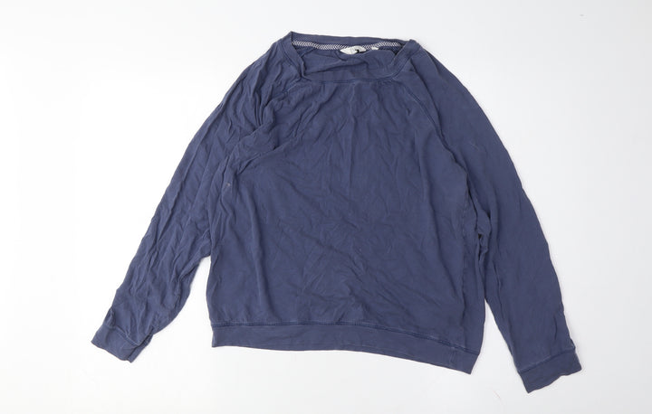 Fat Face Women's Blue Long Sleeve T-Shirt Size 8