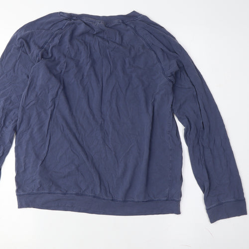 Fat Face Women's Blue Long Sleeve T-Shirt Size 8