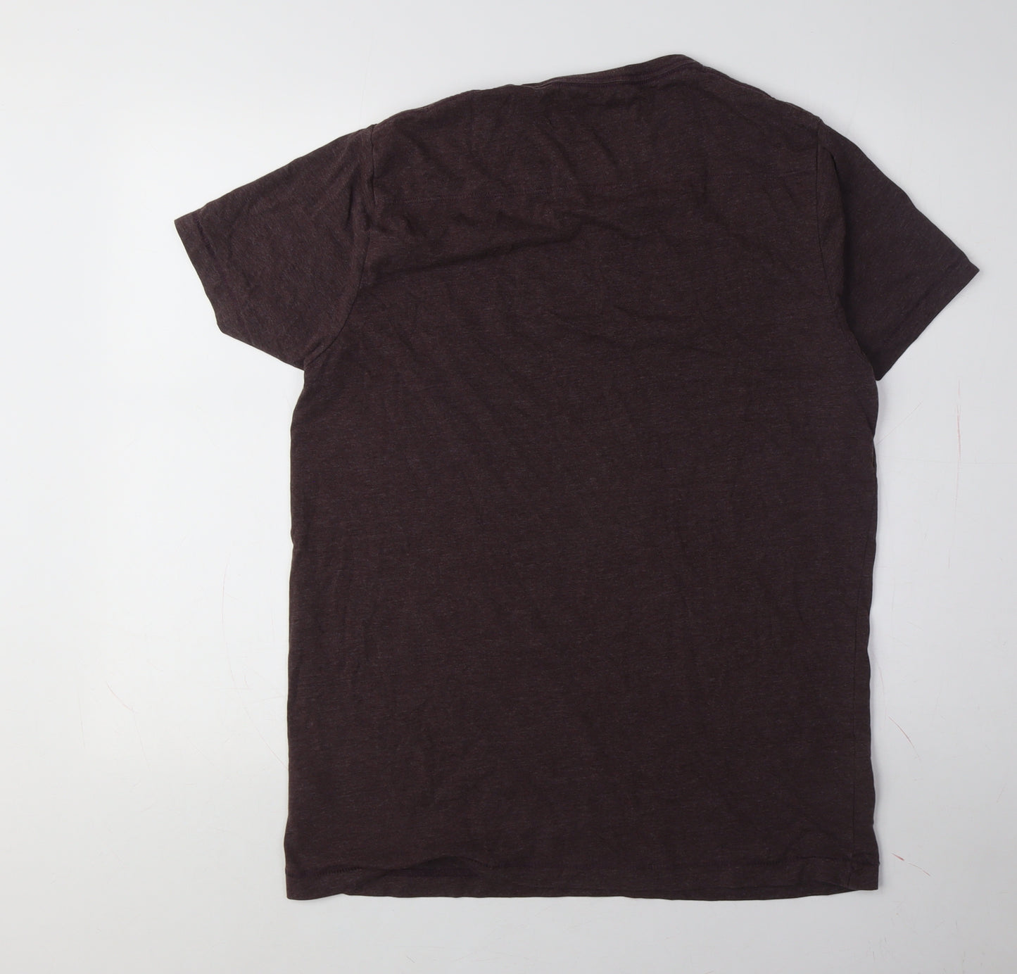 French Connection Men's Brown XL Crew Neck T-Shirt