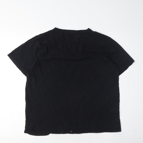 Pull&Bear Villains Black Medium T-Shirt Unisex