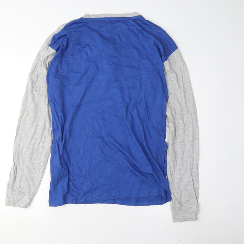 Kappa Men's Blue Grey Large Pyjama Top