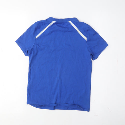 Umbro Boys Blue Football T-Shirt Size S