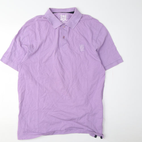 Austin Reed Men's Purple Polo Shirt L Casual