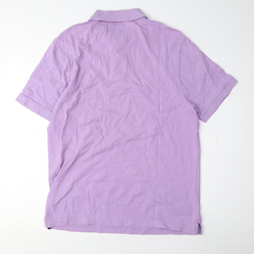Austin Reed Men's Purple Polo Shirt L Casual