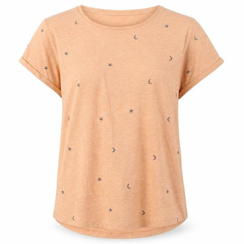 Nine by Savannah Miller Women's Orange Moon Nightshirt Size 14