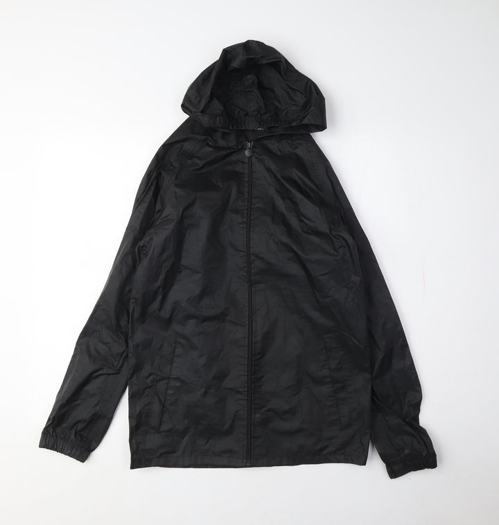 Regatta Boys Black Windbreaker Jacket 11-12 Years