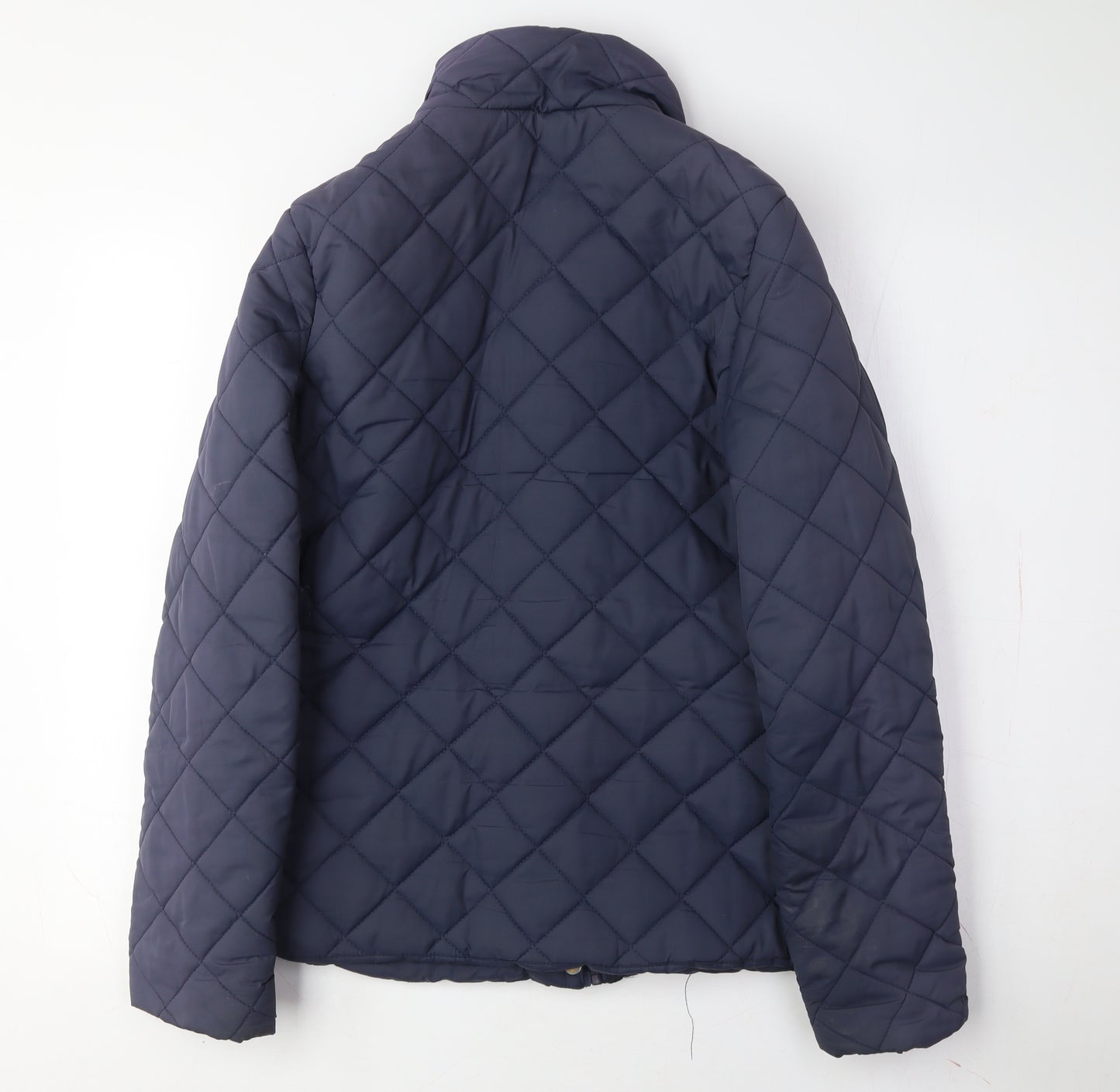 Brave Soul Women's Blue Quilted Jacket Size 12