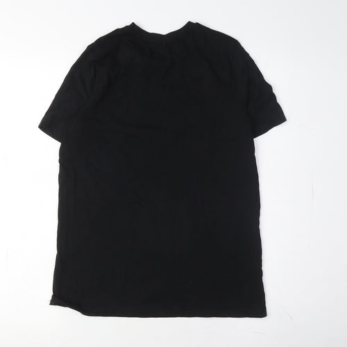 Nerf Boys Black Graphic T-Shirt, XL, Casual Style