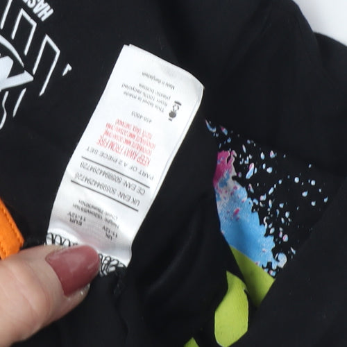 Nerf Boys Black Graphic T-Shirt, XL, Casual Style