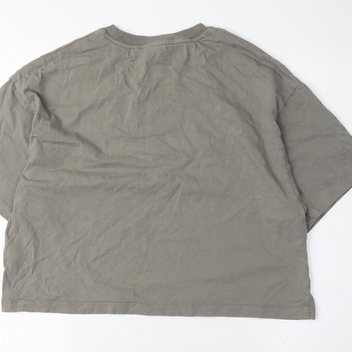 Superdry Unisex Grey T-Shirt L - Casual Comfort