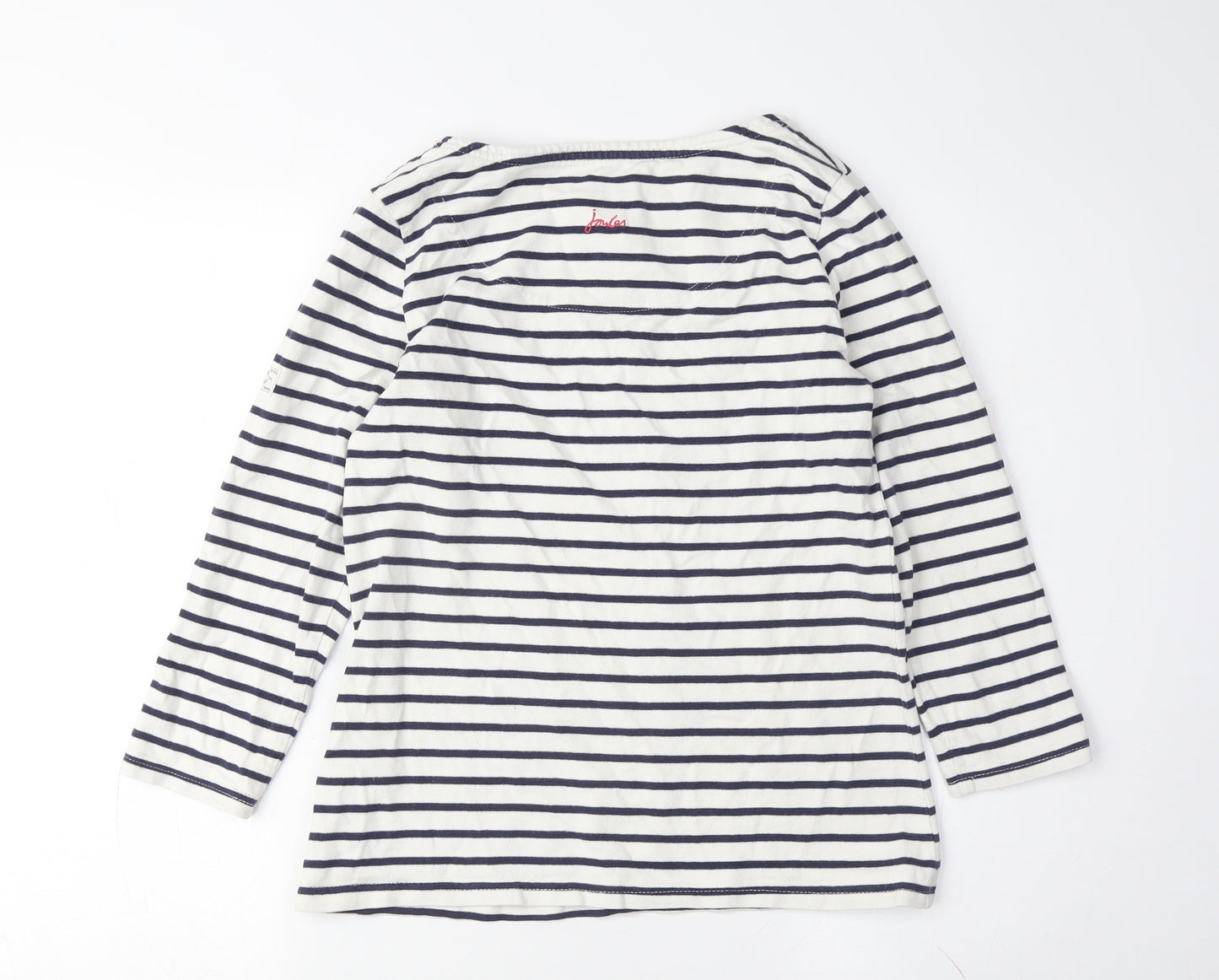 Joules Women's Multicoloured Striped T-Shirt, 2XS