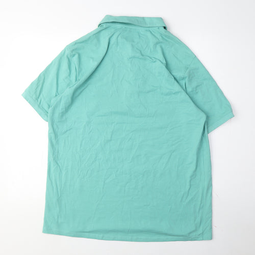 James Pringle Men's Green Polo Shirt M Casual