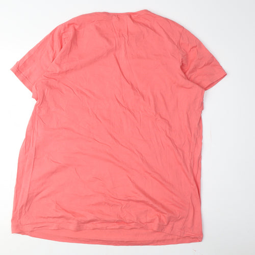 Harry Potter Women's Pink T-Shirt Crew Neck in Size 16