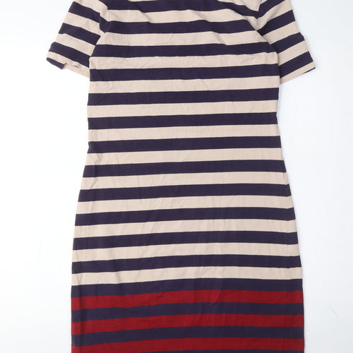 Great Plains Women's Multicolour Striped Shift Dress S