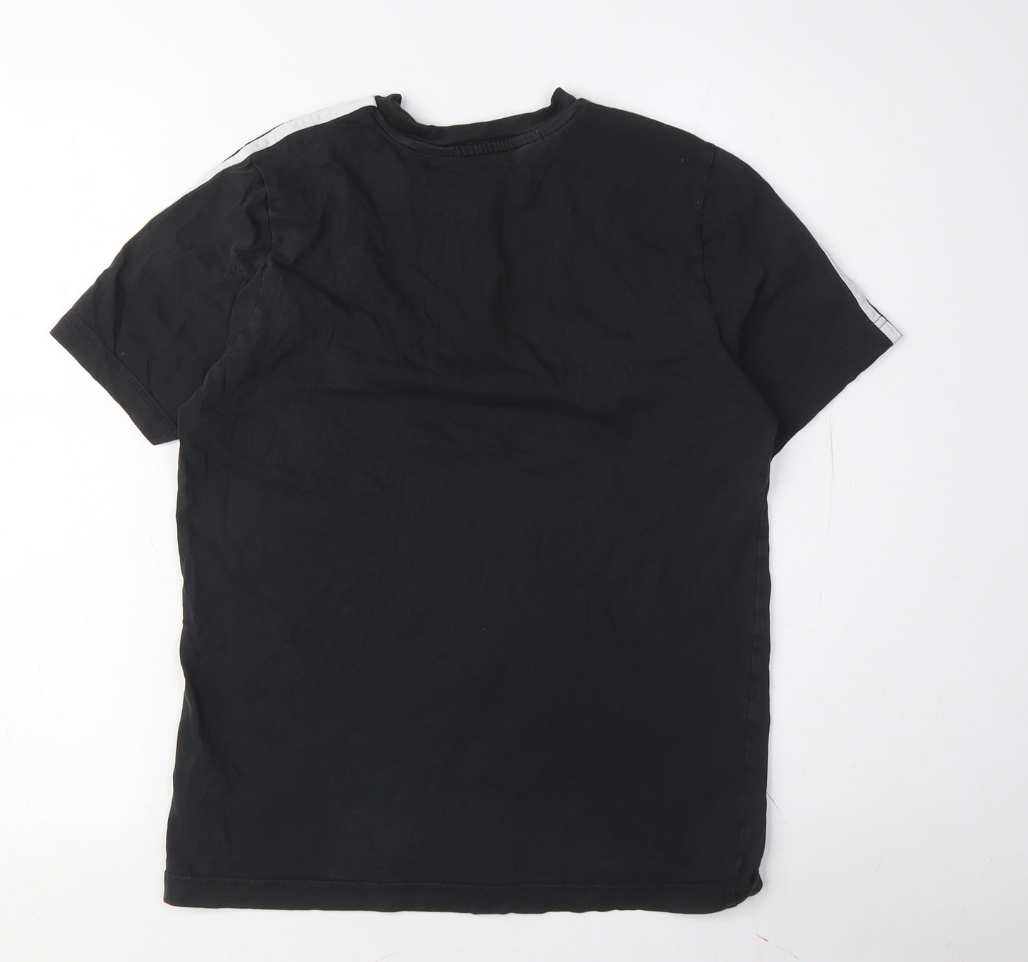 Adidas Men's Black M T-Shirt, Short Sleeve, Logo