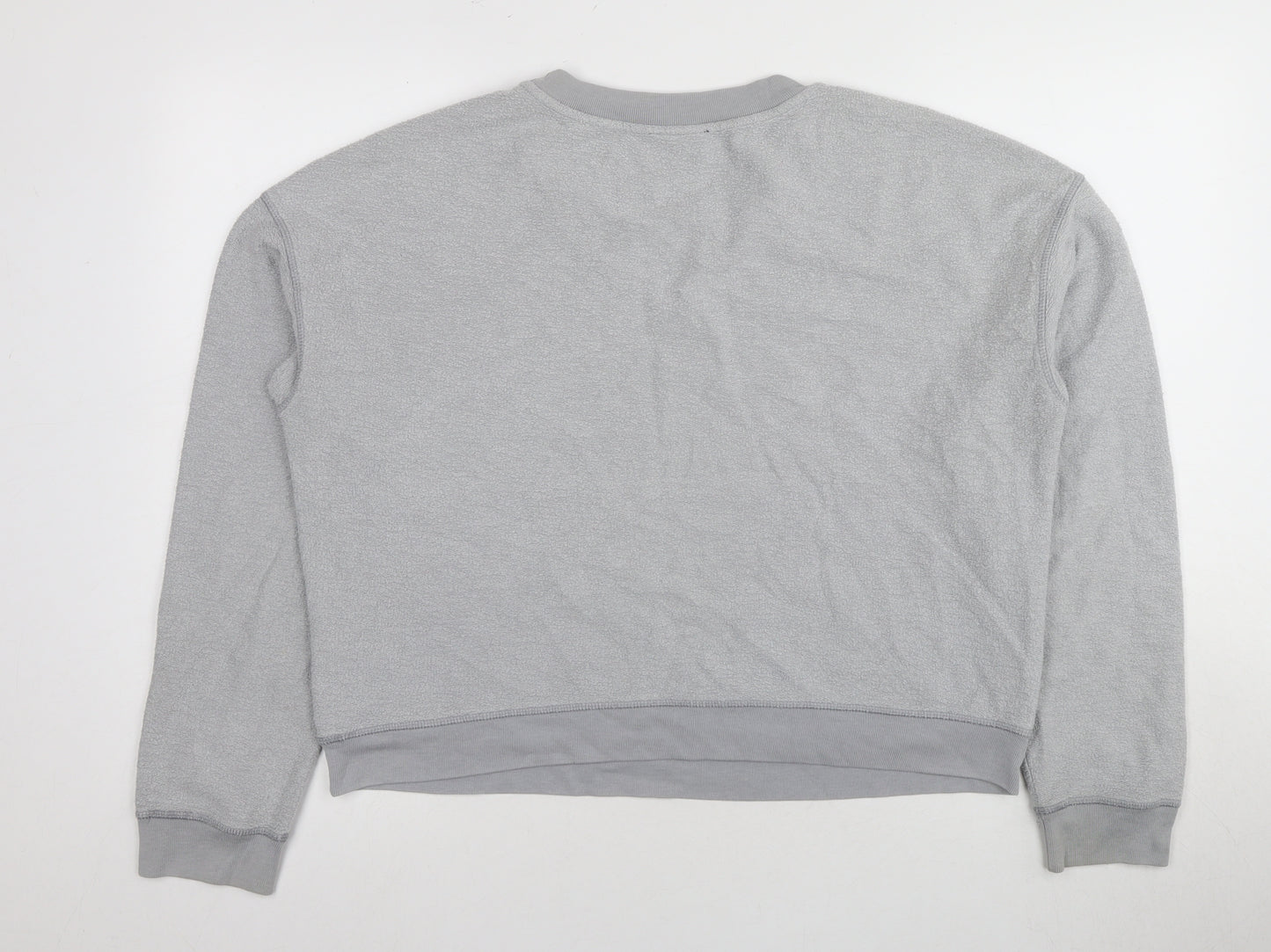 Topshop Women's Grey Pullover Sweatshirt Size 12