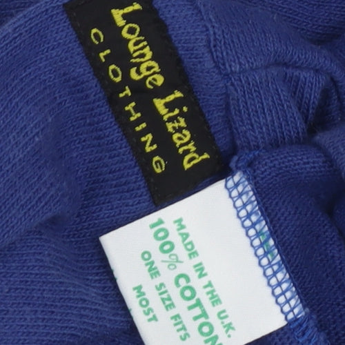 Lounge Lizard Women's Blue Long Sleeve Top