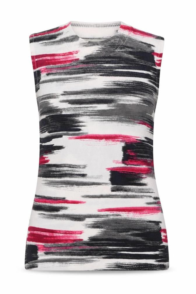 Front view of Next Women's Multicoloured Top, size 12, Viscose Blend