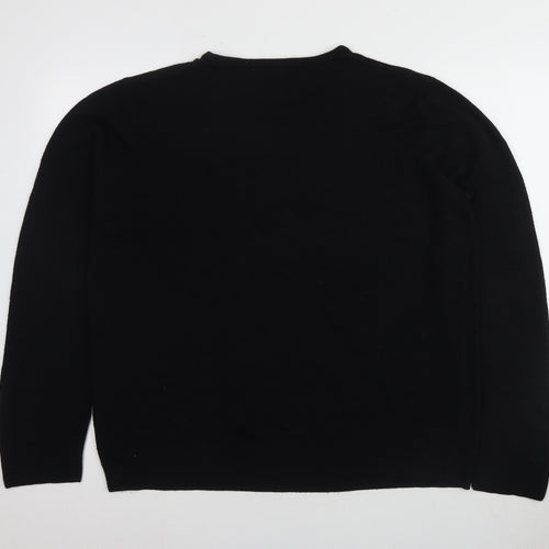 Urban Spirit Men's Black XL Pullover Jumper