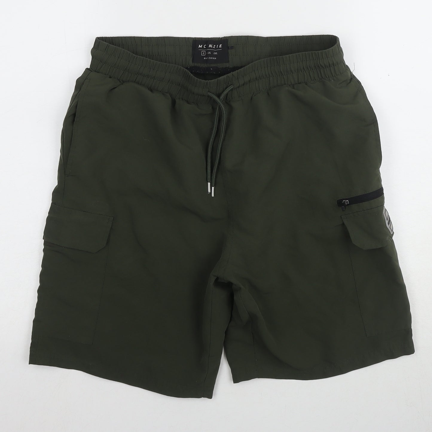 McKenzie Men's Cargo Shorts Green Size S