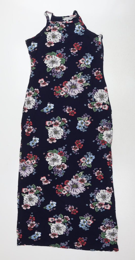 Red Herring Women's Floral Midi Shift Dress Size 10