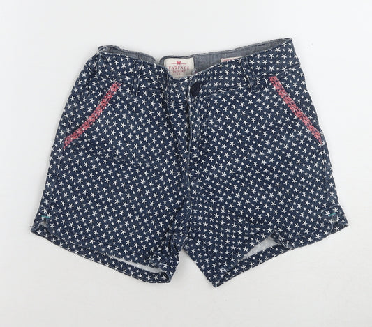 FatFace Girls Blue Star Chino Shorts 11 Years