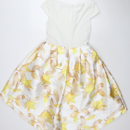 Lucy Wang Women's Floral Fit & Flare Dress - Size S