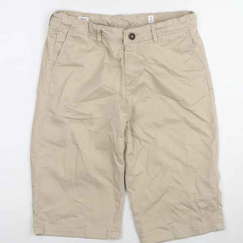 Jack & Jones Boys Beige Chino Shorts, Regular Fit, 16Y