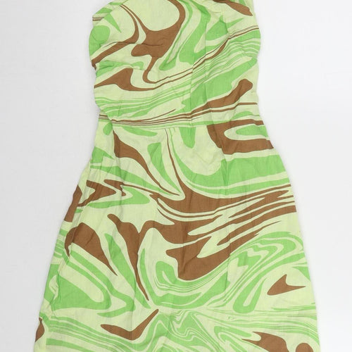 ASOS Women's Multicoloured Slip Dress Size 10