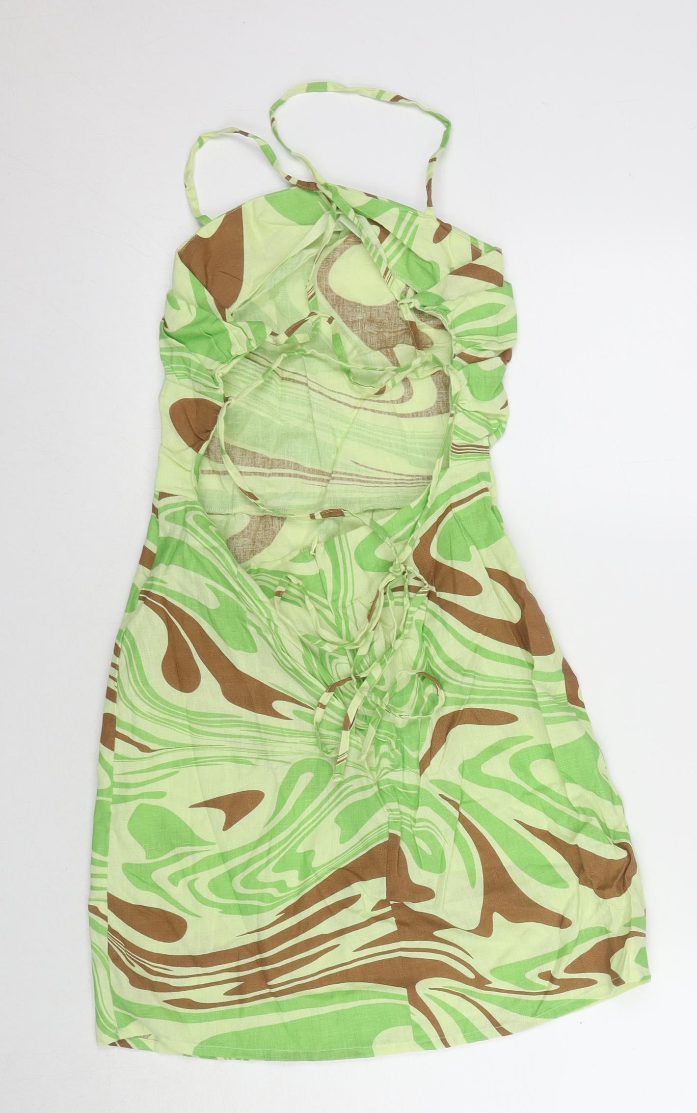 ASOS Women's Multicoloured Slip Dress Size 10