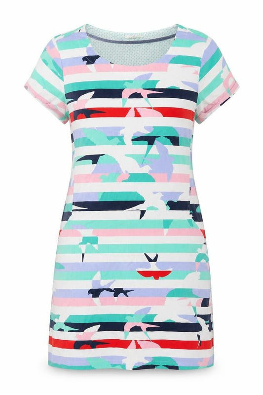 Front view of Collectif Women's Multicoloured, size 12, Shift Dress