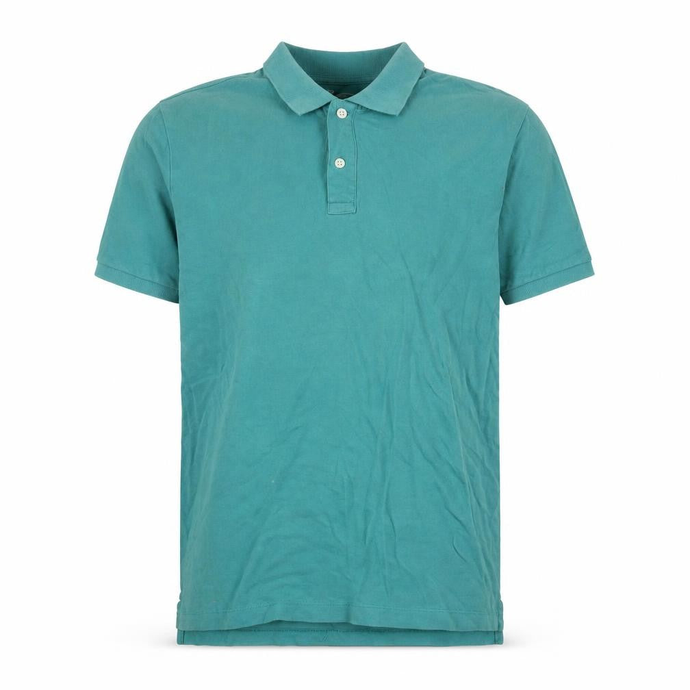 Gap Men's Green Polo Shirt Large Short Sleeve Cotton
