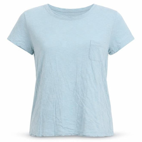Superdry Women's Blue Short Sleeve Basic T-Shirt