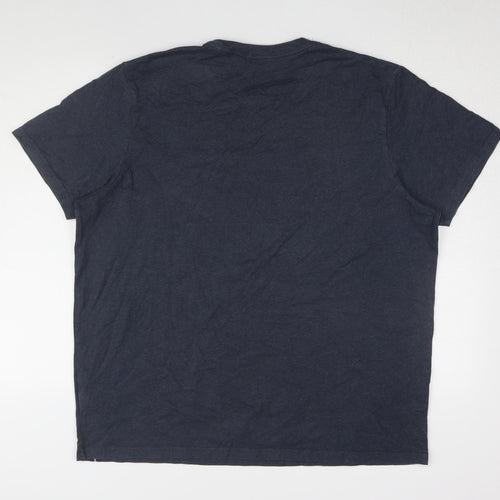 Weird Fish Men's Blue 2XL Crew Neck T-Shirt