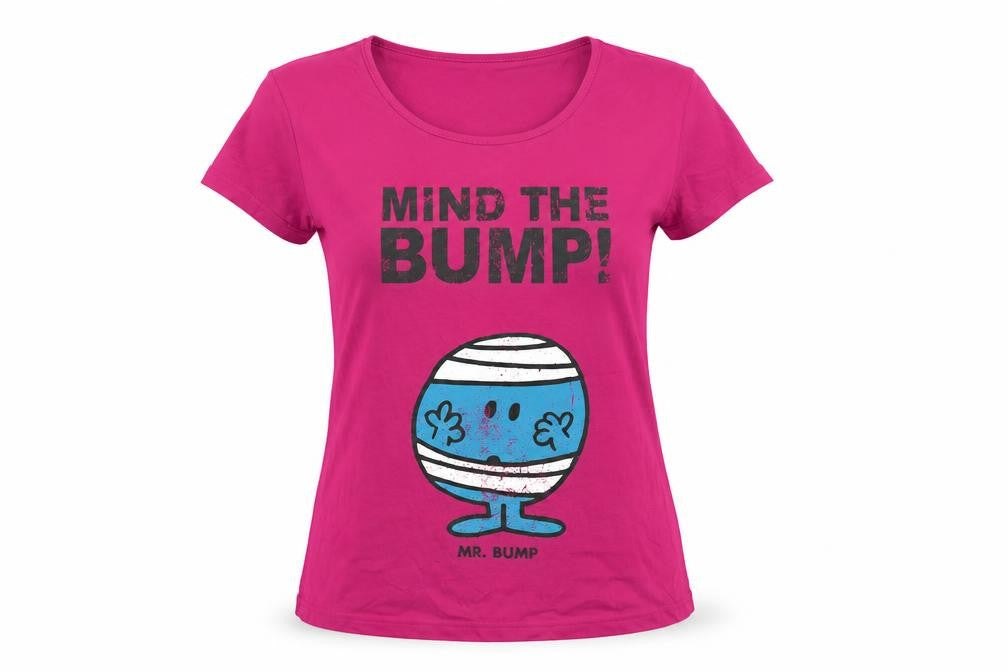 Mothercare Women's Pink Mr. Bump Graphic T-Shirt Size 14