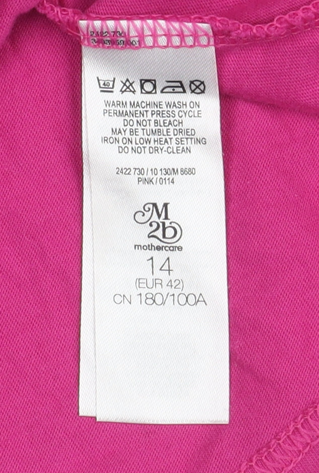 Mothercare Women's Pink Mr. Bump Graphic T-Shirt Size 14