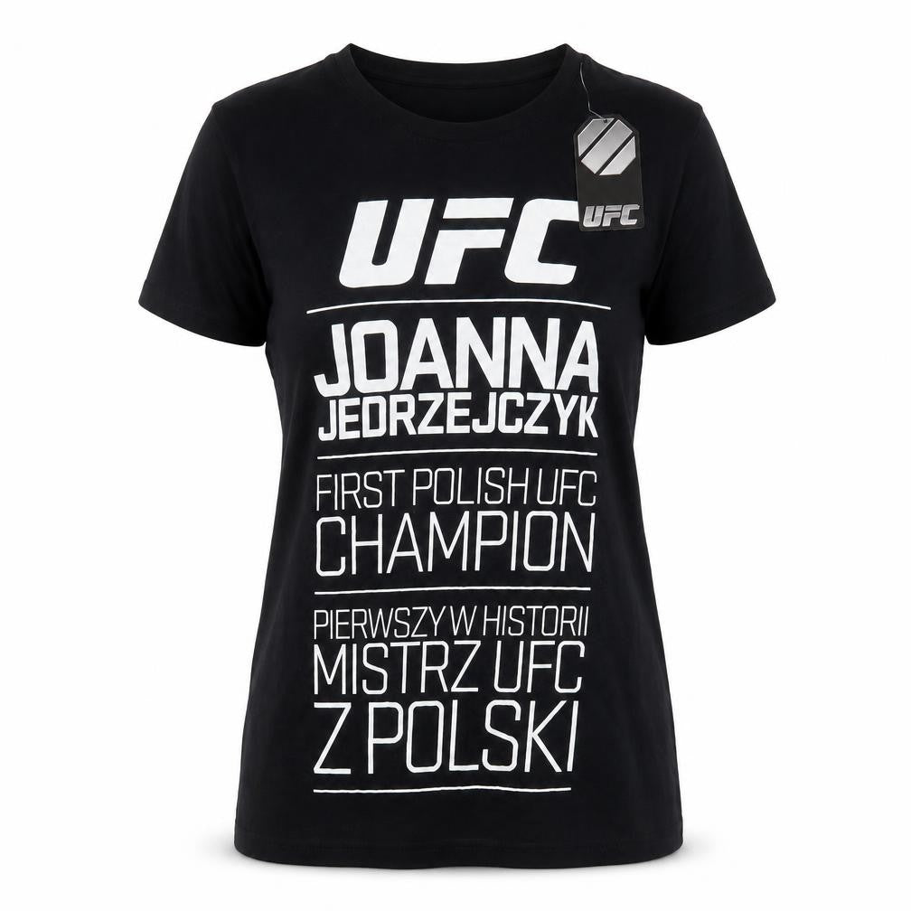 UFC Women's Black Sports T-Shirt, S