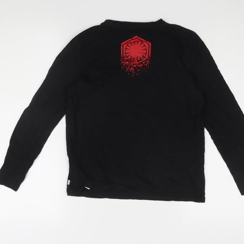 GAP Boys Black Star Wars Long Sleeve T-Shirt 10-11 Years