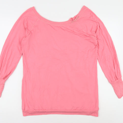 Elle Sport Pink Women's Long Sleeve Top Size 12