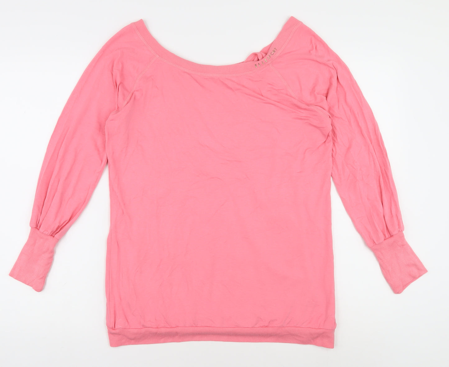 Elle Sport Pink Women's Long Sleeve Top Size 12