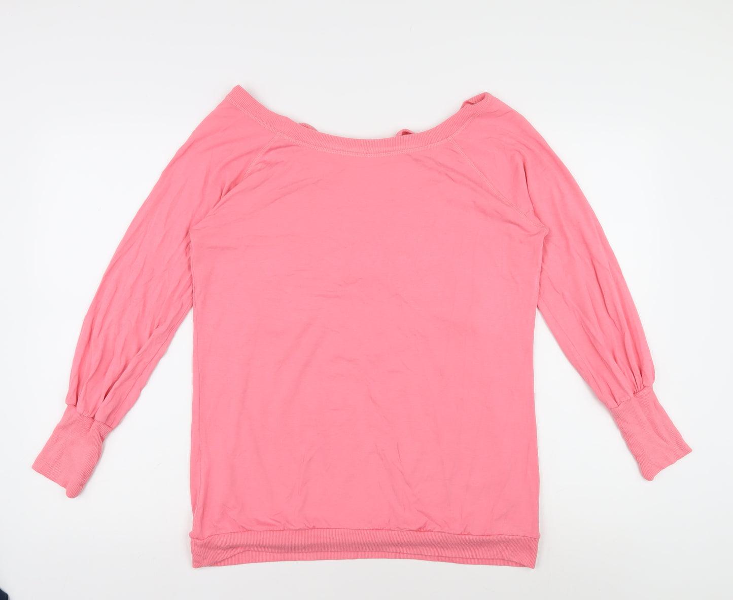 Elle Sport Pink Women's Long Sleeve Top Size 12