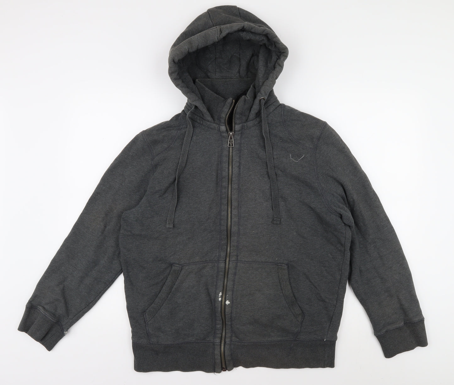 Rocha John Rocha Men's Grey Hooded Puffer Jacket M