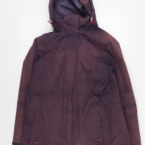 Regatta Women's Purple Waterproof Rain Coat Size 10
