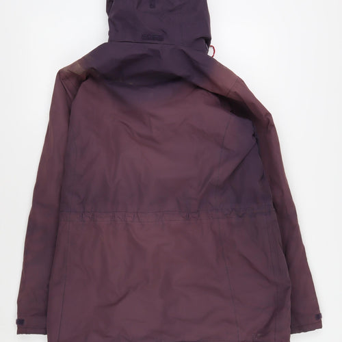 Regatta Women's Purple Waterproof Rain Coat Size 10