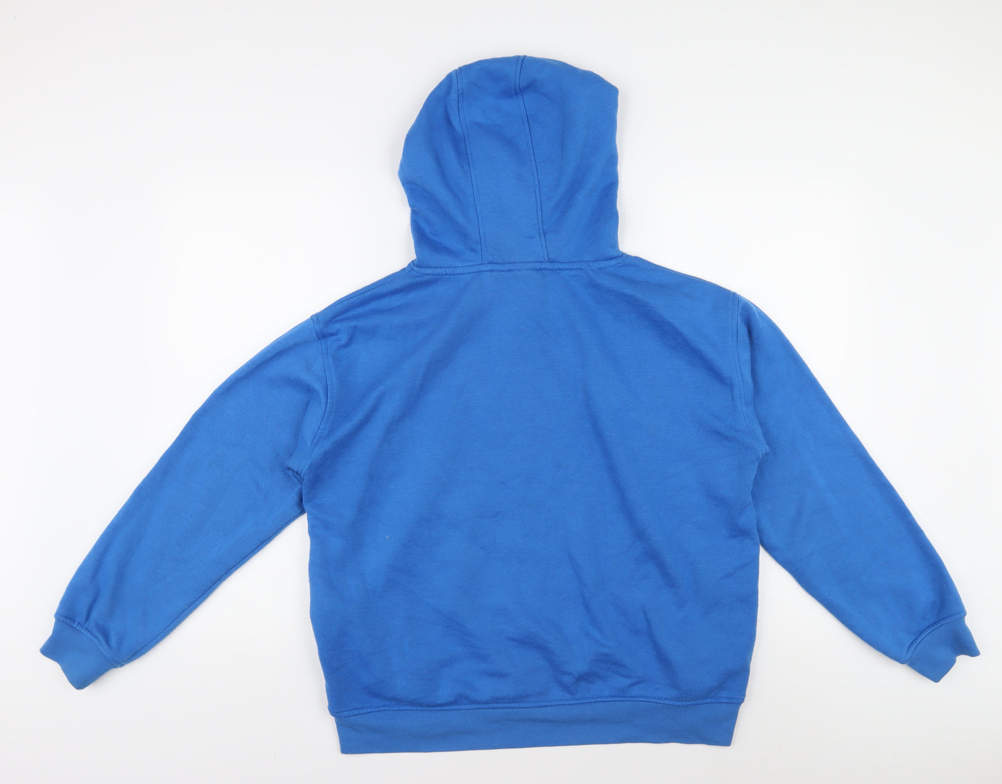 Disney Unisex Blue Pullover Hoodie - M, Cartoon Graphic