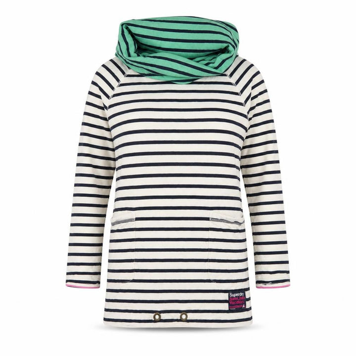 Superdry Womens XS Striped Tunic Jumper