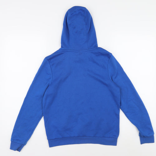 Slazenger Boys Blue Pullover Hoodie 11-12, Lightweight, Casual