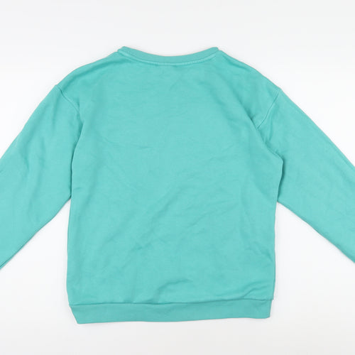 Disney Boys Blue Pullover Sweatshirt 12-13 Years Mickey Design