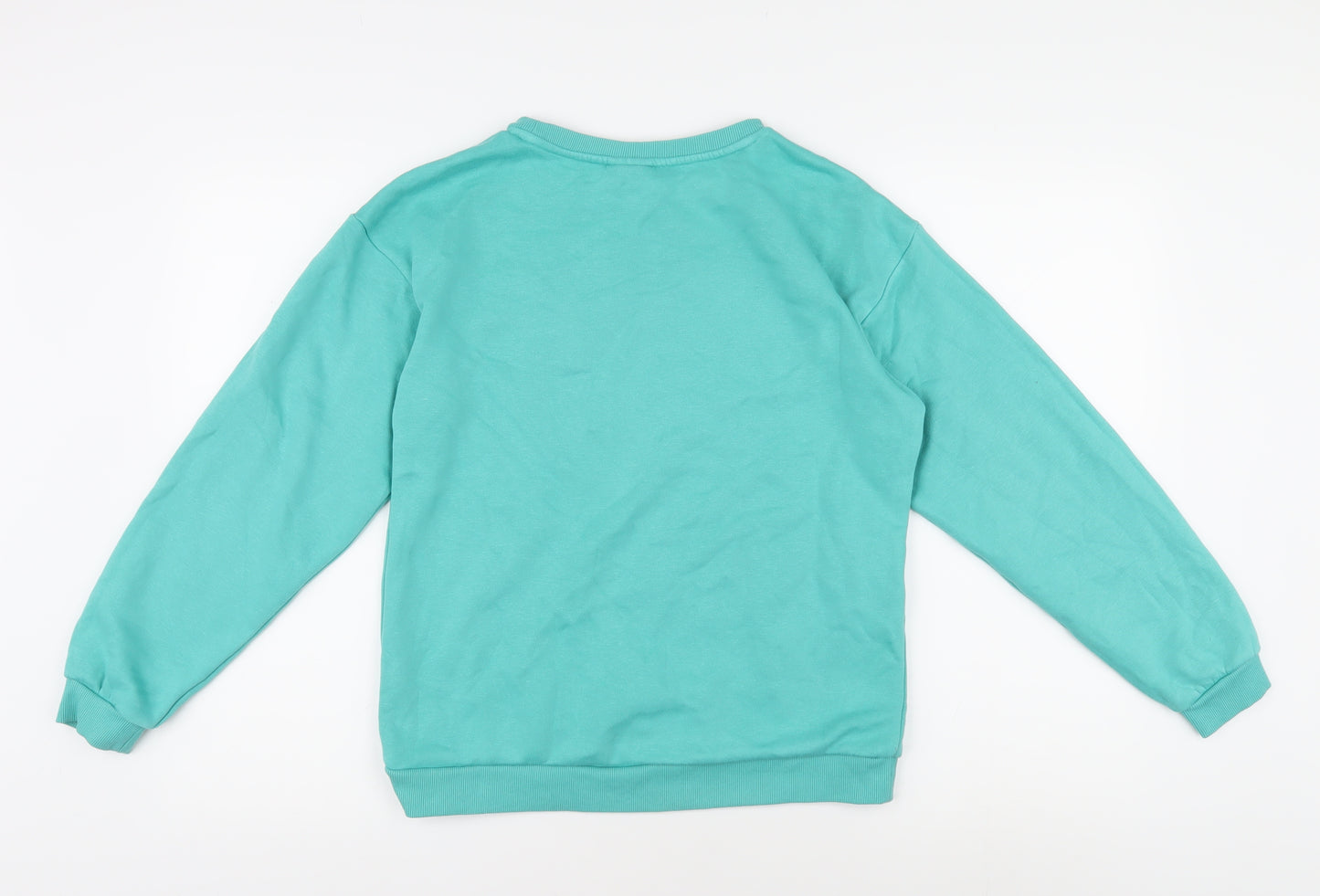 Disney Boys Blue Pullover Sweatshirt 12-13 Years Mickey Design